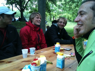 Några av löparvännerna